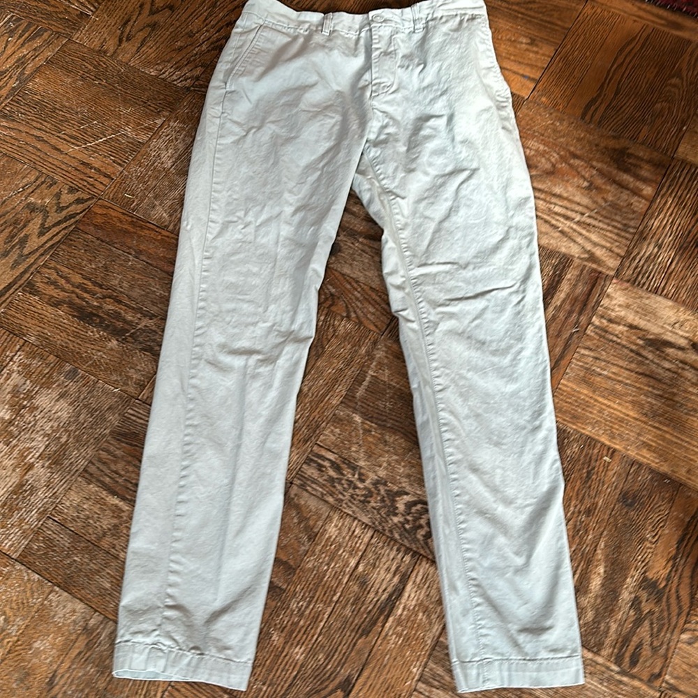 H&M L.O.G.G. Slim fit US 30. Sea foam green slacks